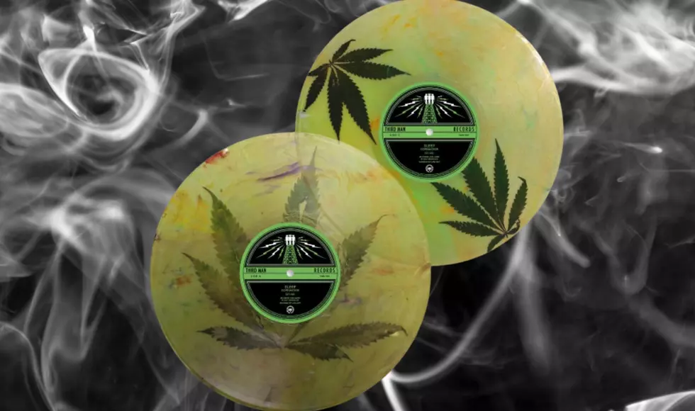 Jack White's Third Man Records Pressing Actual Pot Leaf Record