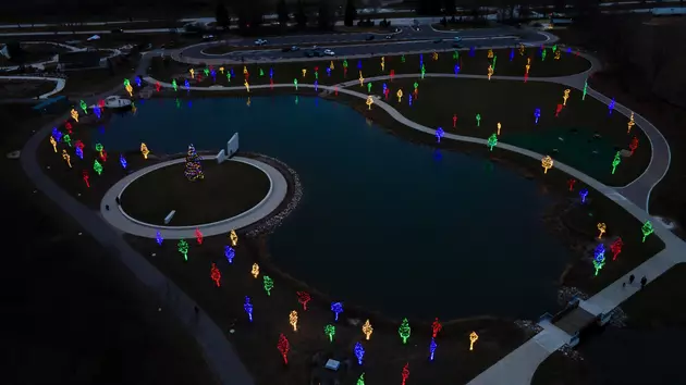 Rochester Hills Park Transformed Into Giant Light Bright Board
