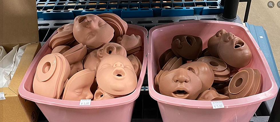WMU Surplus Store in Kalamazoo Selling Boxes of Creepy Plastic Faces