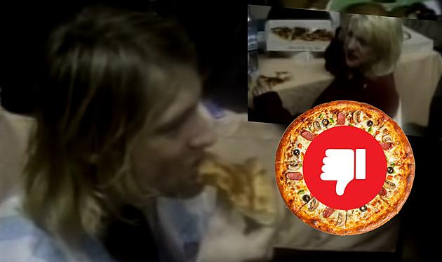 1994 Video Surfaces of Courtney Love Talking To Nirvana About Terrible Kalamazoo Pizza