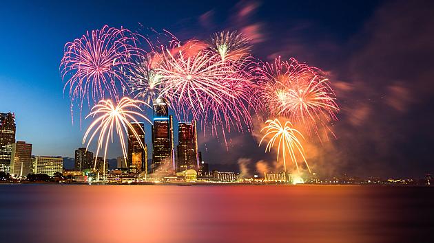 Here&#8217;s A Map of All of Michigan&#8217;s Firework Shows In 2023