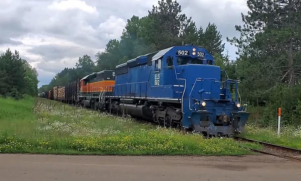 Watch The Longest Train In Michigan In 2023 Pull 110 Cars