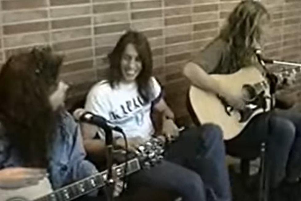 Watch Tesla Perform Love Song At The Kalamazoo WRKR Radio Station In 1991