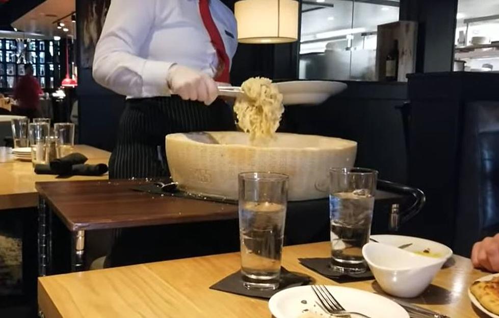 This Lansing-Area Michigan Restaurant Serves Pasta Mixed In $9000 Wheel of Cheese