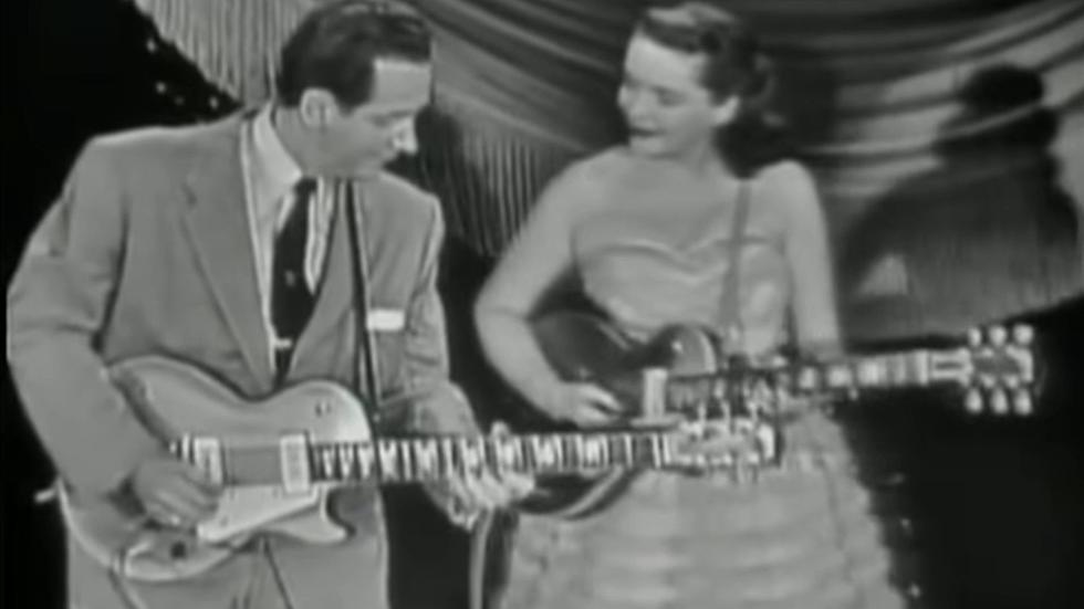 WATCH: Vintage Video of Les Paul Playing Early Versions of his Gibson Signature Guitars