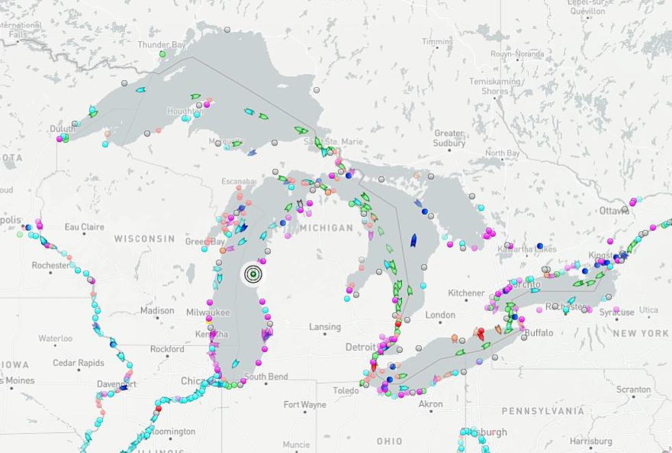 This Interactive Map Shows You All The Voyages Taking Place On Michigan&#8217;s Great Lakes