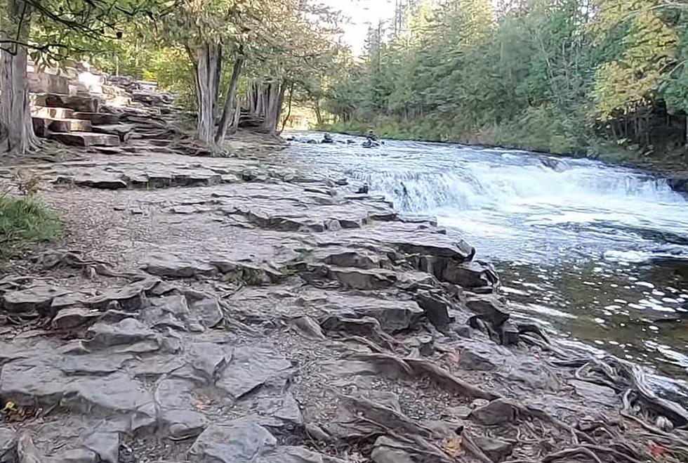 The Only Universally-Accessible Waterfall in the United States Is in Ocqueoc, Michigan