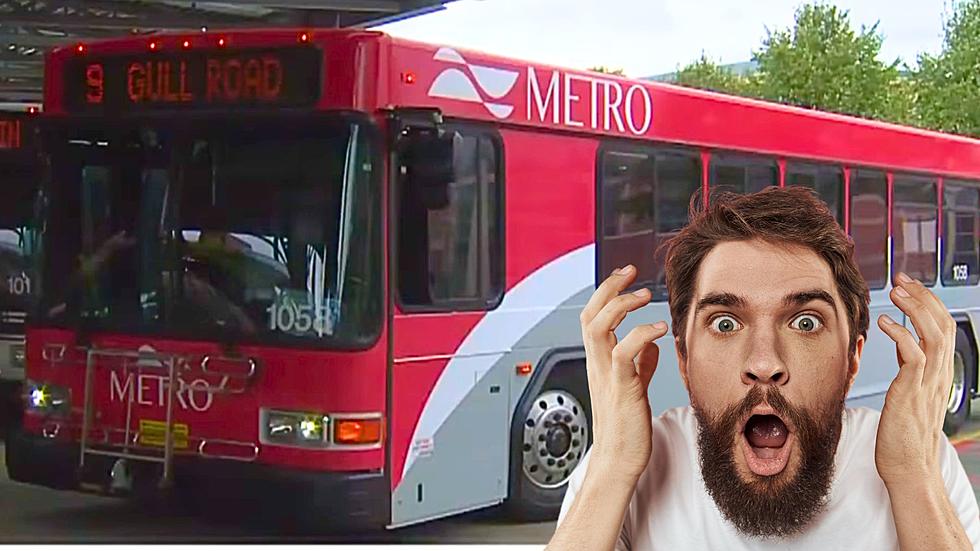 Are the Kalamazoo Metro Buses Wrapped in Ohio State Colors on Purpose?