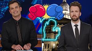 Watch Daily Show Stars Trade East v. West Michigan Jabs On Air