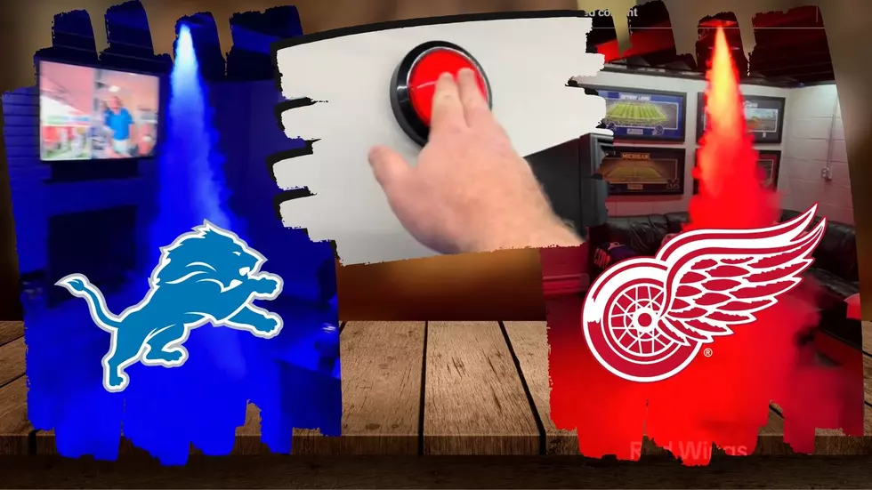 WATCH: Man Cave in Michigan Home Has Epics Special Effects When Teams Score
