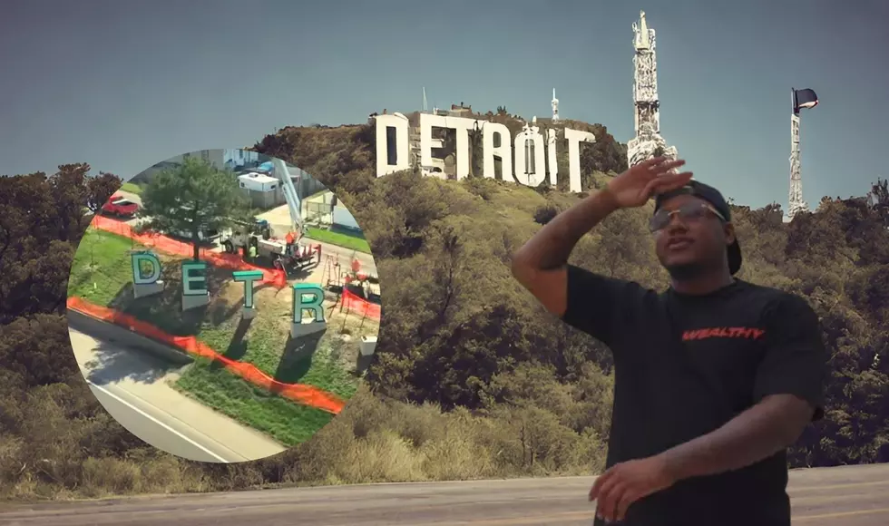 Gmac Cash's Hilarious New Song About Embarrassing Detroit Sign