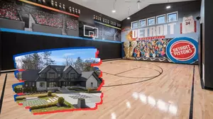 Michigan Mansion, Complete with Detroit Pistons Court, is Fit...
