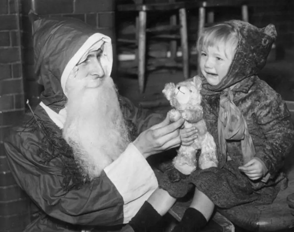 Santa Claus and Crying Kids