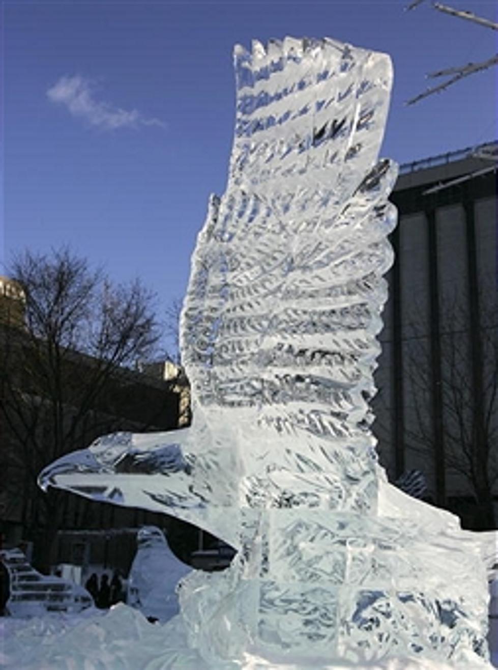 Snow Sculpting and Ice Carving Competitions During Zehnder’s Snowfest