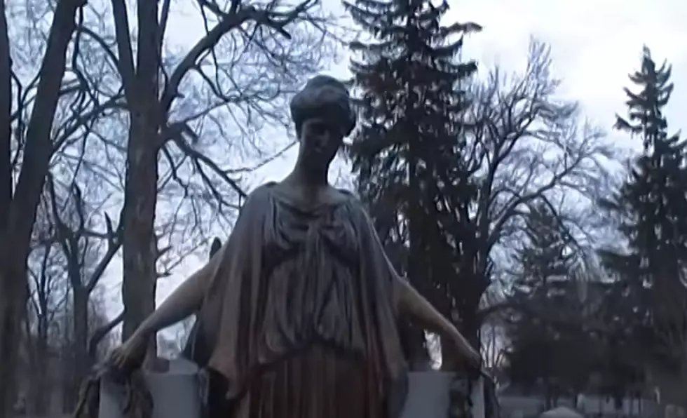 The Statue That Weeps in Oakhill Cemetery: Battle Creek, Michigan