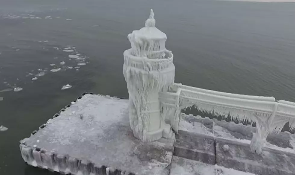 PHOTO GALLERY: Michigan&#8217;s St. Joseph Lighthouse Frozen Over