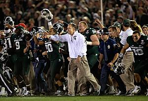 Michigan State Football Team in Holiday Bowl December 28