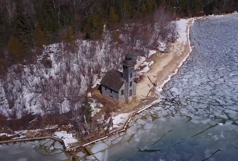 ABANDONED MICHIGAN: East Channel Lighthouse, Munising