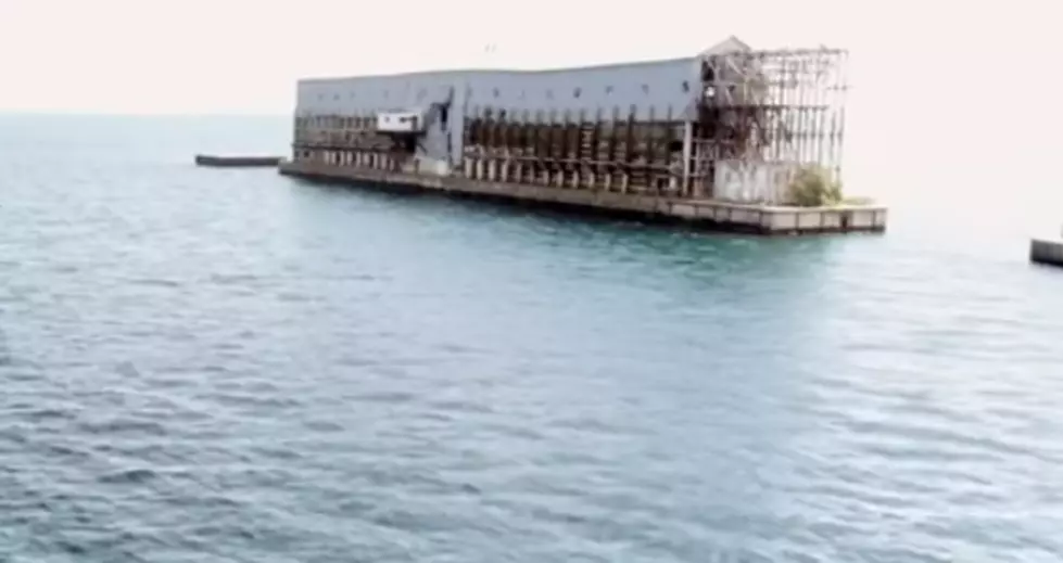 The Abandoned Alabaster Gypsum Marine Tramway: Iosco County, Michigan