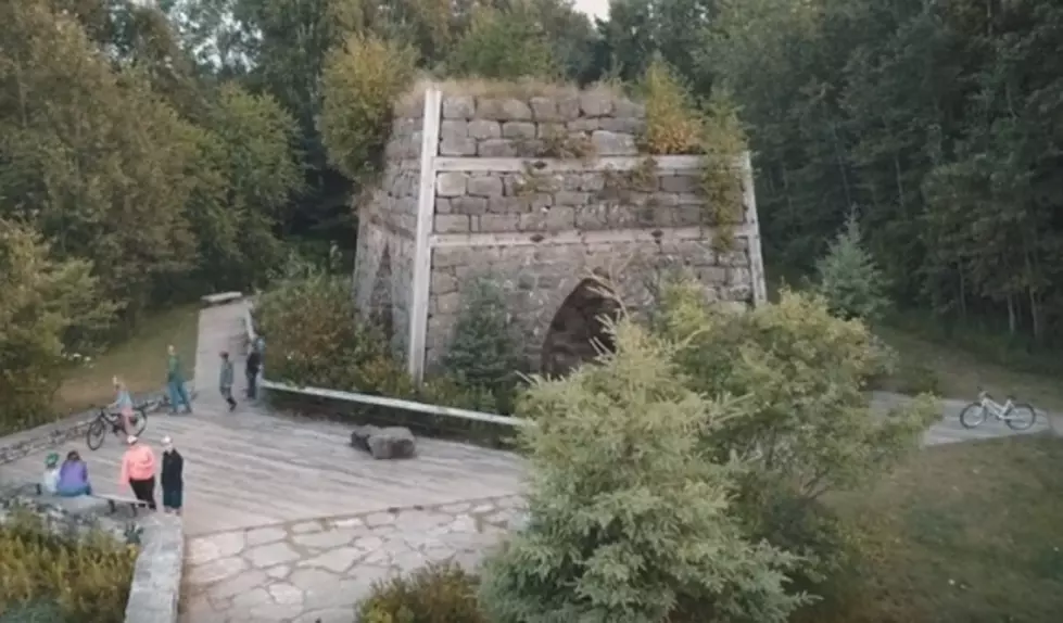 The Bay Furnace Ruins, East of Marquette, Michigan