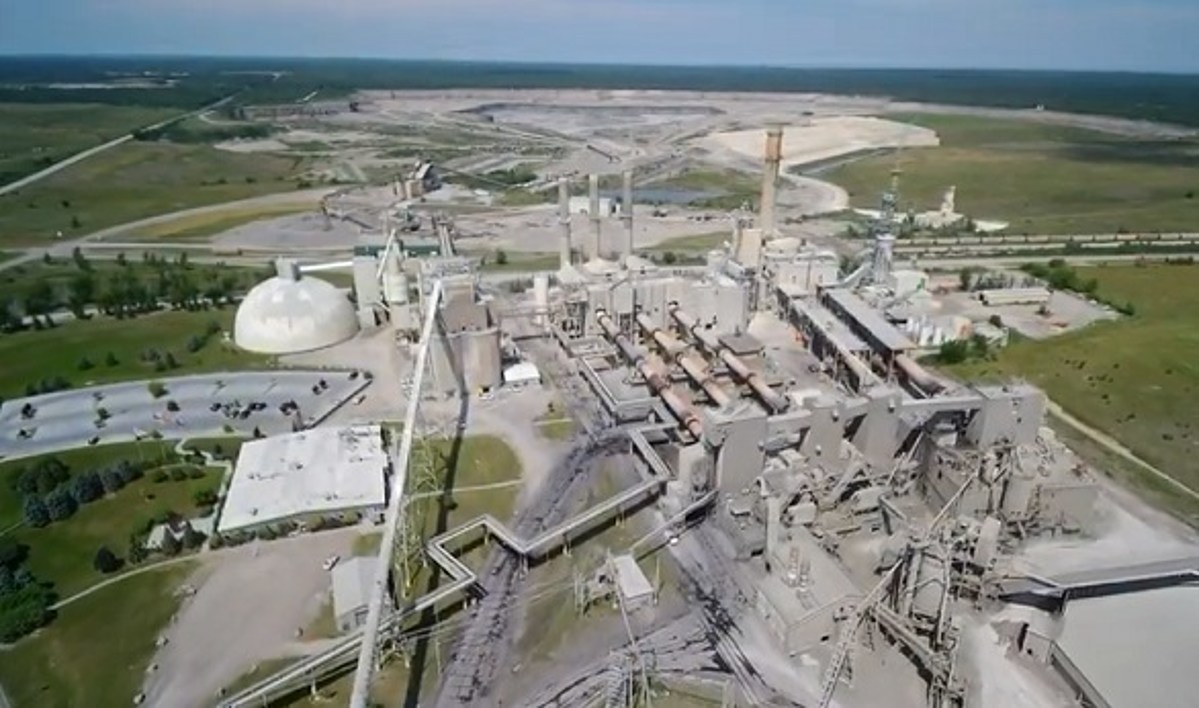 The World's Largest Cement Plant is in Michigan
