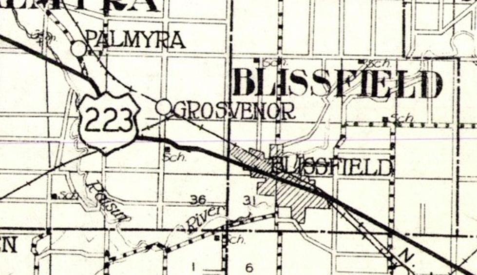 MICHIGAN GHOST TOWN: Grosvenor, in Lenawee County