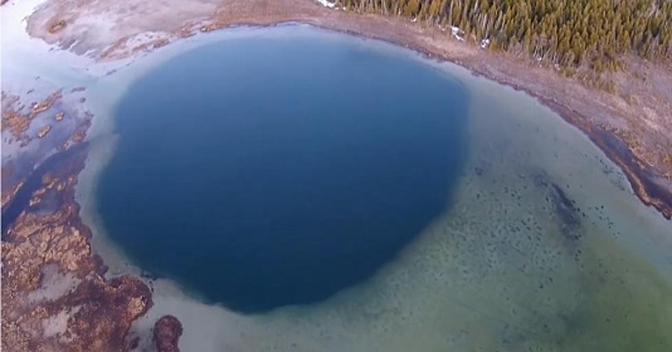 HUGE Underwater Sinkhole Near Alpena, Michigan