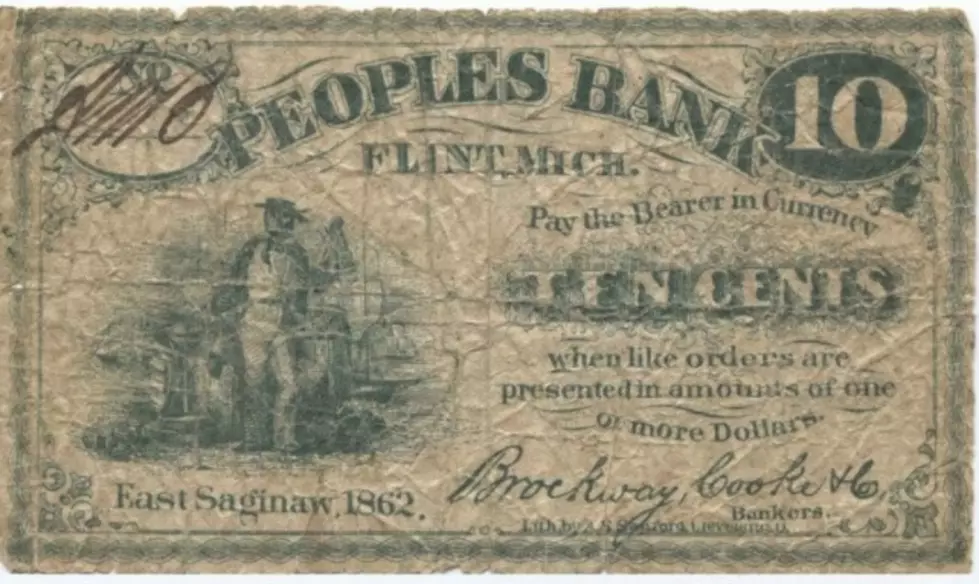 Private Script Money from Flint 1862