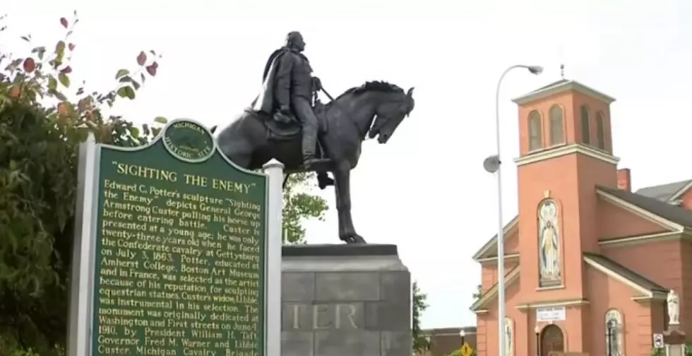 The Push To Take Down General Custer’s Statue in Monroe