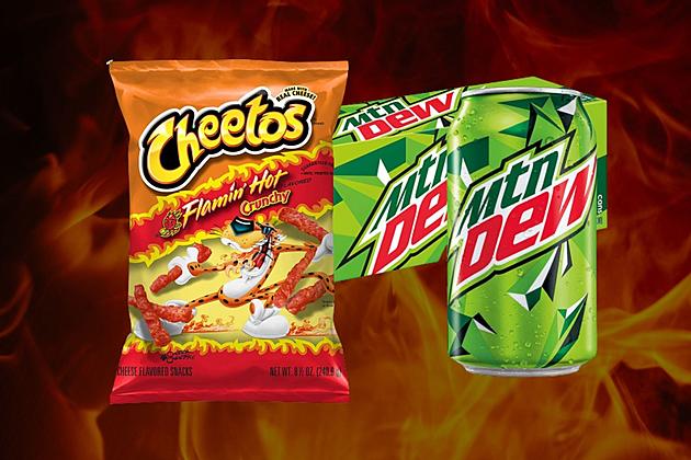 Flamin Hot Cheetos and Mountain Dew Had a Baby, and It&#8217;s Flamin Hot Mountain Dew