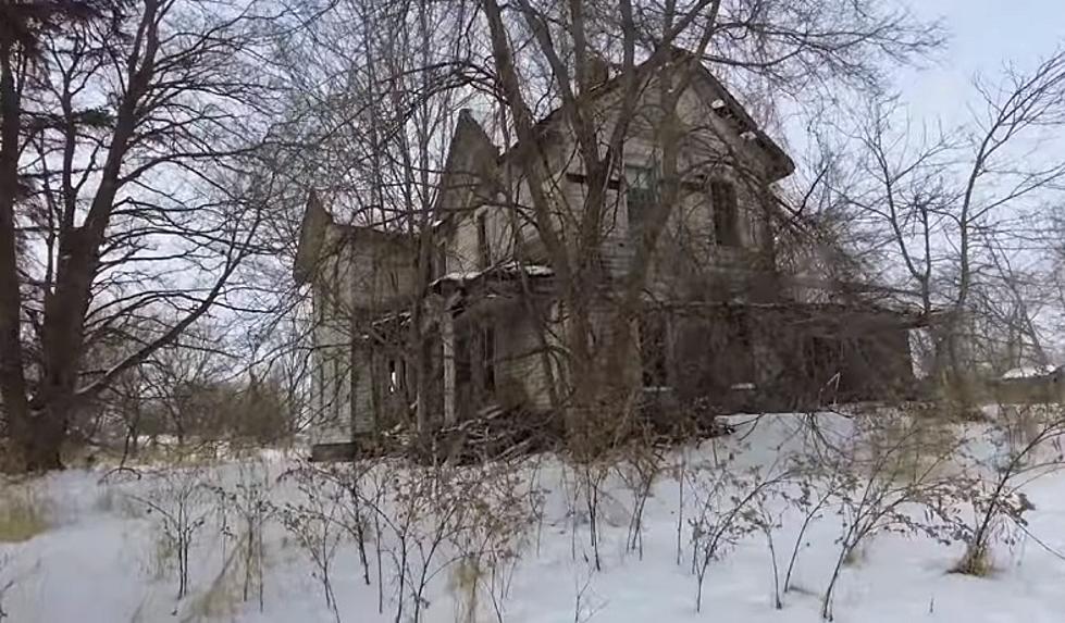 The Abandoned, Decaying Farmhouse in Livingston County