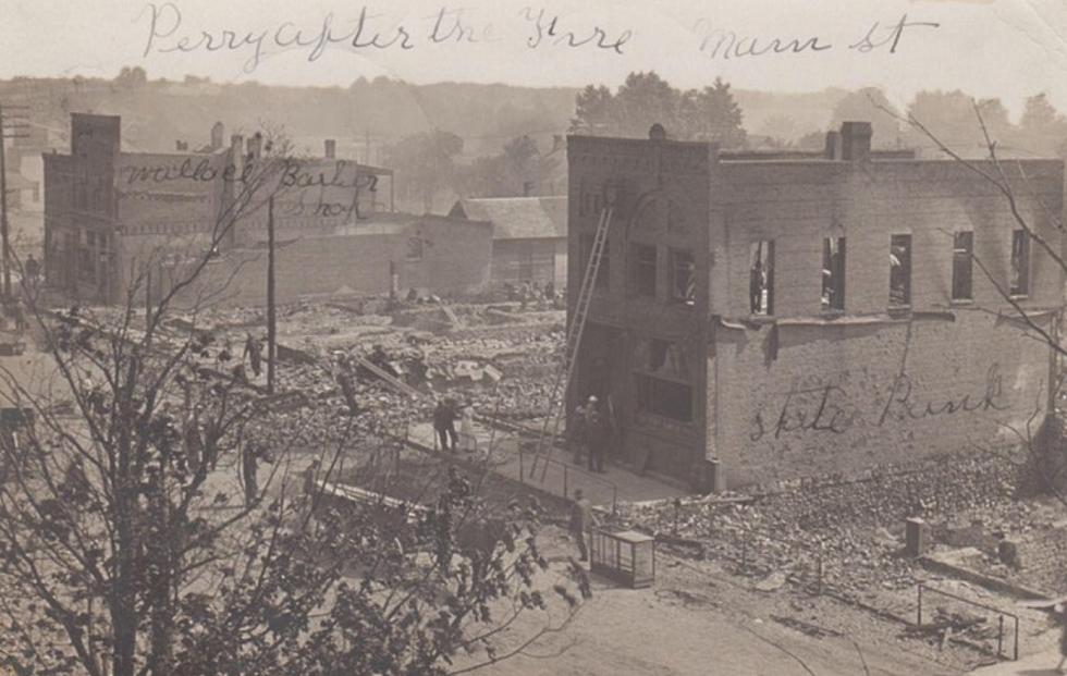 Vintage Photos of Perry, Including the 1913 Fire That Almost Ruined the Town