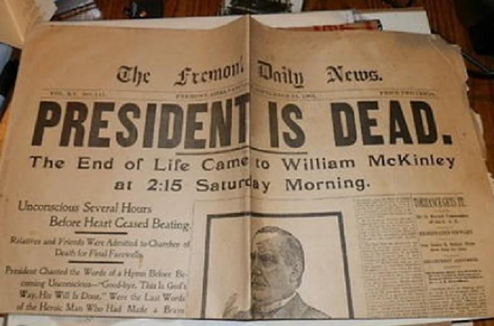 The Man Who Assassinated President William McKinley Was From Michigan: 1901