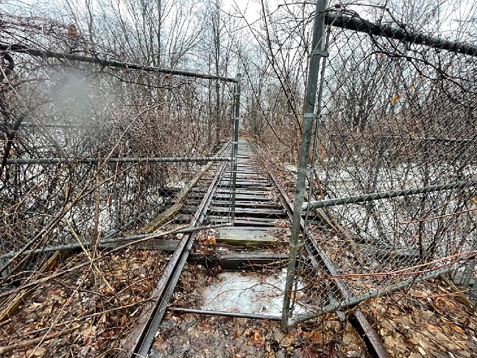 Abandoned Sycamore Creek Railroad Bridge, Lansing