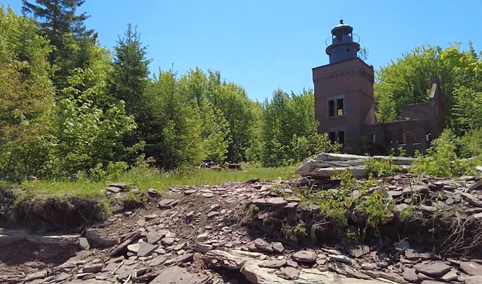 Deserted Fourteen Mile Point Lighthouse, Keweenaw Peninsula