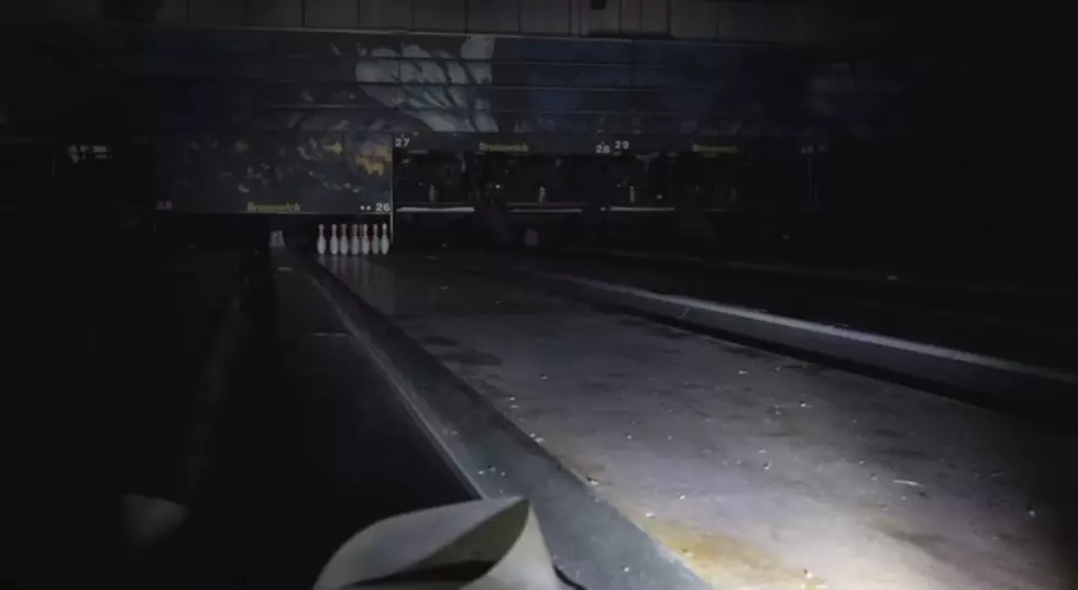 The Pins Still Stand in This Abandoned Bowling Alley in Detroit, Michigan
