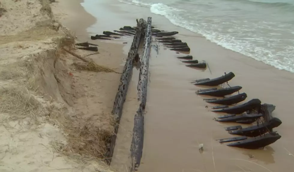 The Michigan Shipwreck That Appears and Disappears Every Few Decades