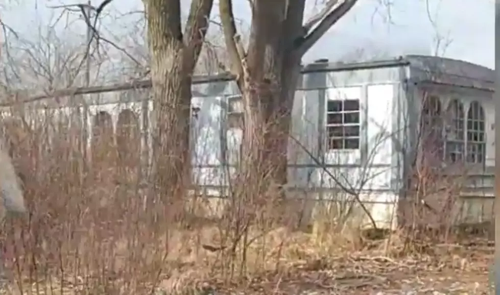 Driving Thru an Abandoned Trailer Park in Flint, Michigan