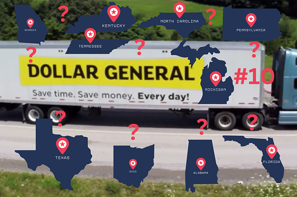 Michigan 10th in the US for Dollar General Locations, Who’s #1?