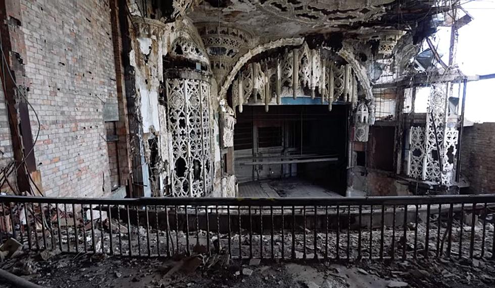 United Artists Theatre After Being Abandoned 50 Years: Detroit