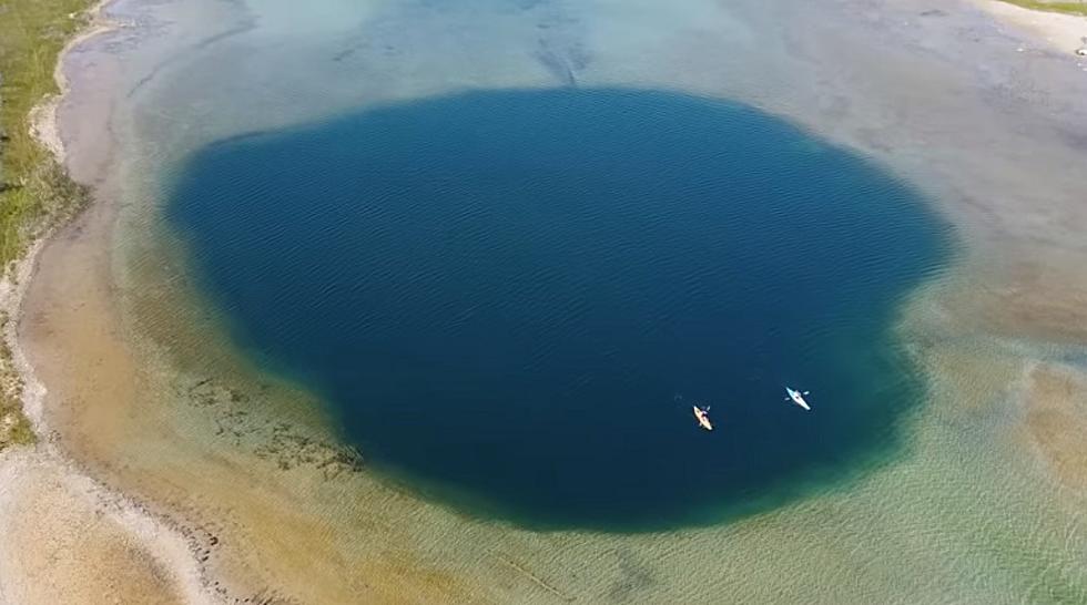 Down in the 90-Foot Deep El Cajon Sinkhole: Alpena County, Michigan