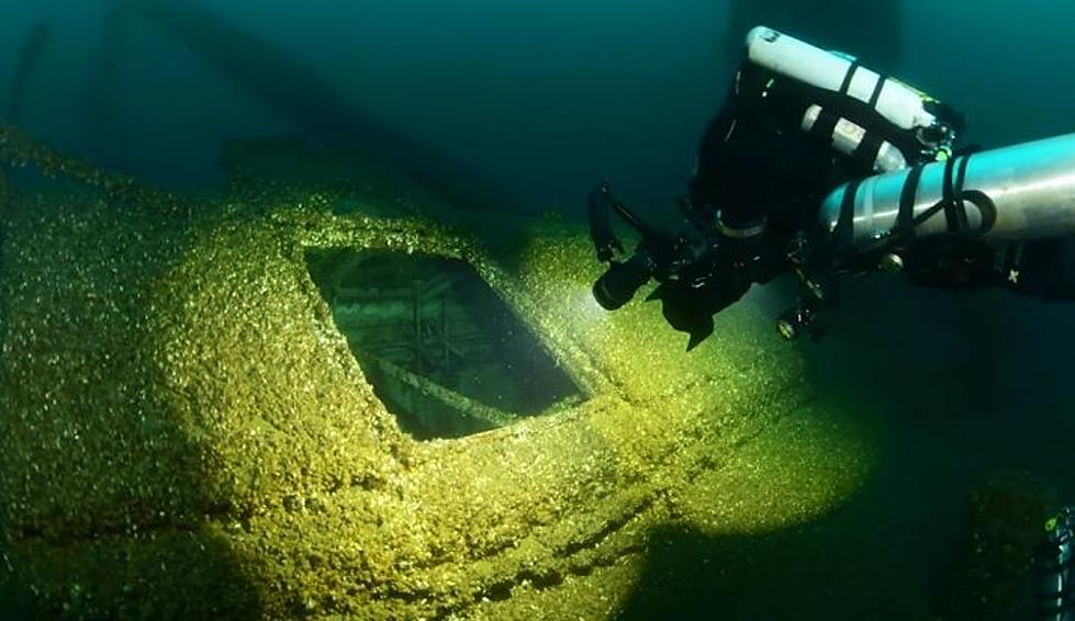 Diving Into the Engine Room of the Daniel J. Morrell Shipwreck: Lake Huron, Michigan