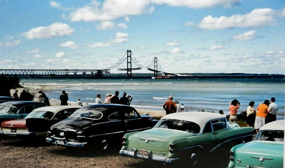 The First Mackinac Bridge Labor Day Walk, 1957: Mackinaw City/St. Ignace, Michigan