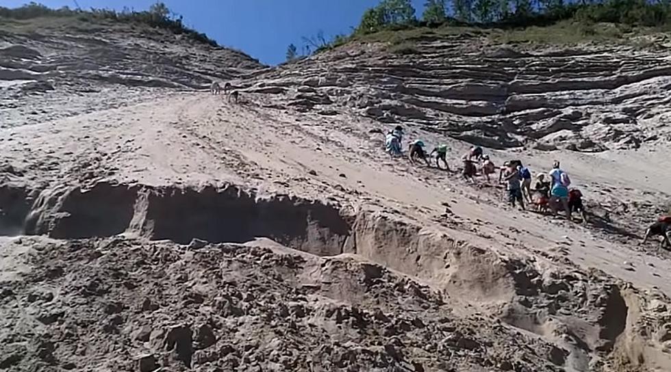 The 300-Foot Drop of Devil&#8217;s Slide: Grand Marais, Michigan