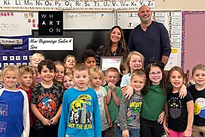Perry, Michigan Educator Receives Teacher of the Month Award