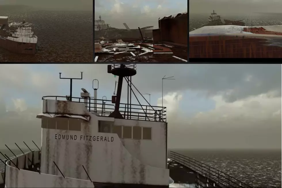 Wreck of the Edmund Fitzgerald Revealed: Draining Lake Superior