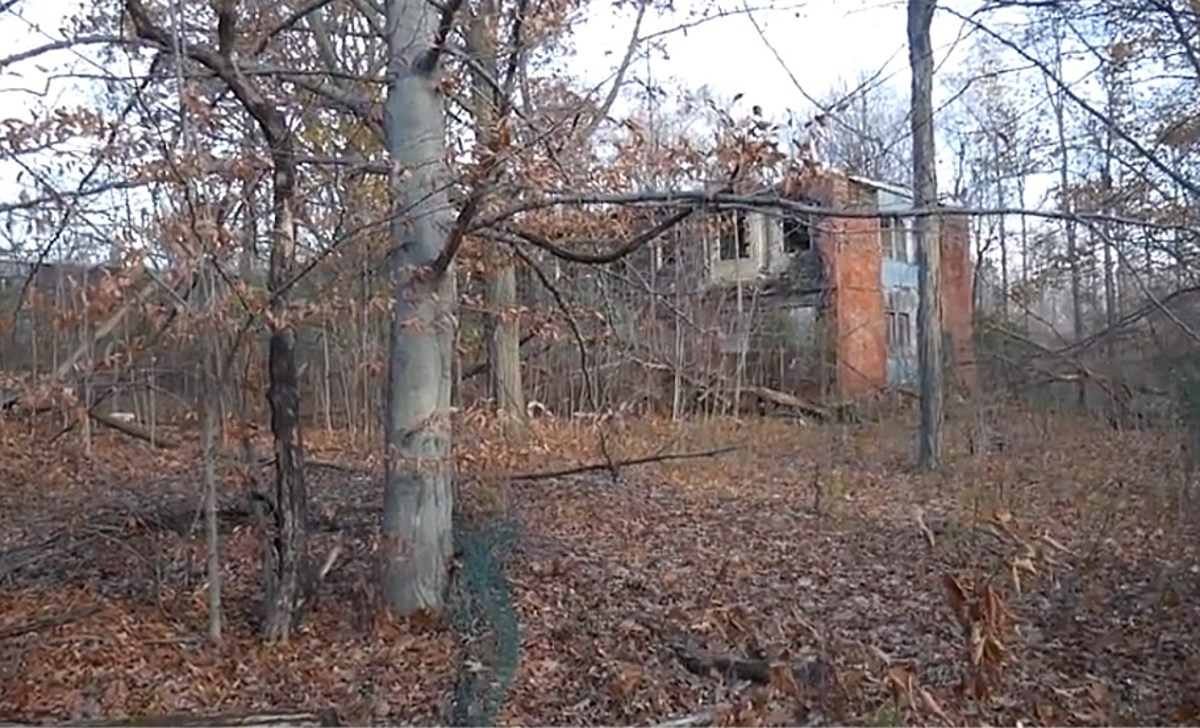 Drone Views of the Demolished Psychiatric Hospital, Northville