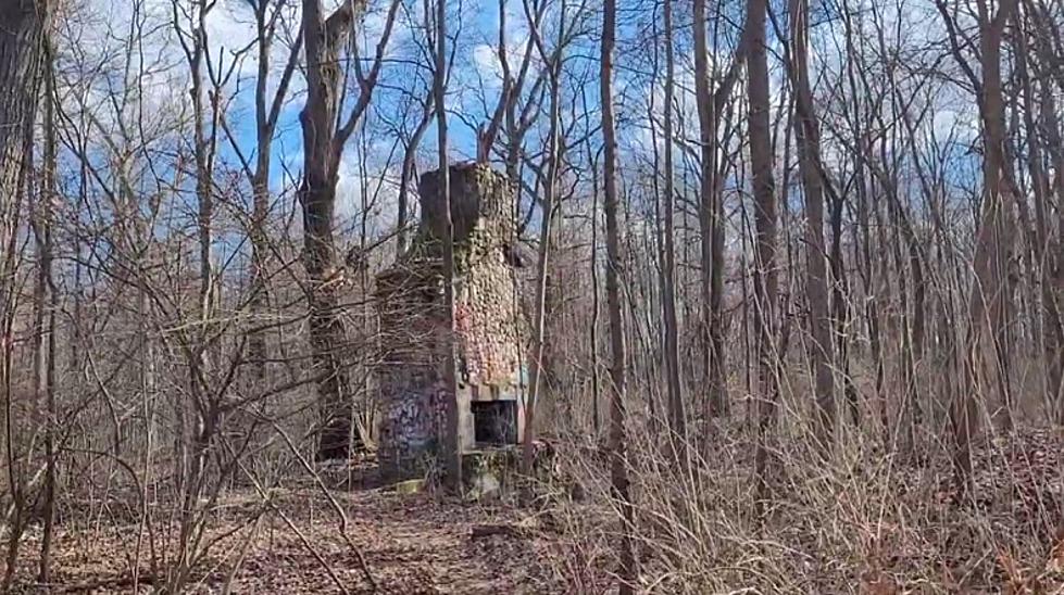 Collapsed and Abandoned House in the Woods: Van Buren County