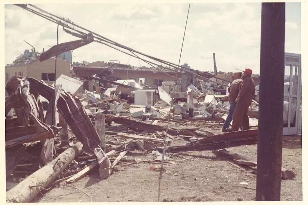 The Swan Inn in Alpine, Michigan following the Palm Sunday Tornadoes of 1965