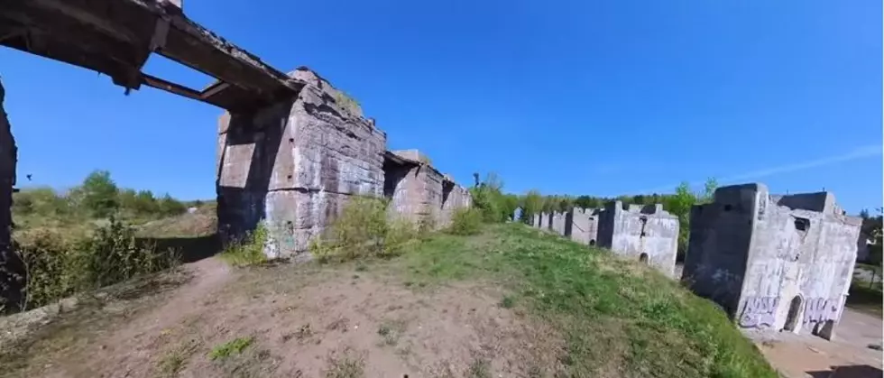 Ruins of the Ahmeek Stamp Mill: Keweenaw Peninsula, Michigan